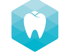 Icono de diente estilizado