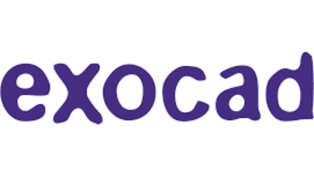 Logo de exocad en morado